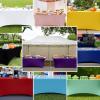 imageSmiry 2 Pack Spandex Table Cloth 6FT Elastic Fitted Stretch Tablecloths Washable and Wrinkle Free Rectangular Patio Table Cover for Outdoor Wedding Banquet ampamp Parties Navy 72Lx30Wx30H InchBlack