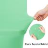 imageSmiry 2 Pack Spandex Table Cloth 6FT Elastic Fitted Stretch Tablecloths Washable and Wrinkle Free Rectangular Patio Table Cover for Outdoor Wedding Banquet ampamp Parties Navy 72Lx30Wx30H InchBright Green