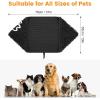 imageSmiry Chenille Dog Drying Towel Extra Absorbent Bath Towel for Mud Dogs Ultra Soft Quick Dry Pet Wash Mitt for Bathing Grooming and PostWalk Cleaning 31x13 Inches BlackBlack