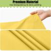 imageSmiry Disposable Table Cloth  6 Pack 54 x 108 Inch Waterproof Rectangle Tablecloths for Parties Decorative Plastic Table Cover Leakproof ampamp Sturdy NavyYellow