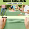 imageSmiry Disposable Table Cloth  6 Pack 54 x 108 Inch Waterproof Rectangle Tablecloths for Parties Decorative Plastic Table Cover Leakproof ampamp Sturdy NavySage Green