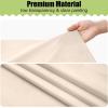 imageSmiry Disposable Table Cloth  6 Pack 54 x 108 Inch Waterproof Rectangle Tablecloths for Parties Decorative Plastic Table Cover Leakproof ampamp Sturdy NavyIvory