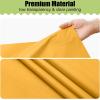 imageSmiry Disposable Table Cloth  6 Pack 54 x 108 Inch Waterproof Rectangle Tablecloths for Parties Decorative Plastic Table Cover Leakproof ampamp Sturdy NavyMustard Yellow