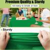 imageSmiry Disposable Table Cloth  6 Pack 54 x 108 Inch Waterproof Rectangle Tablecloths for Parties Decorative Plastic Table Cover Leakproof ampamp Sturdy NavyGreen
