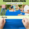 imageSmiry Disposable Table Cloth  6 Pack 54 x 108 Inch Waterproof Rectangle Tablecloths for Parties Decorative Plastic Table Cover Leakproof ampamp Sturdy NavyBlue