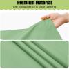 imageSmiry Disposable Table Cloth  6 Pack 54 x 108 Inch Waterproof Rectangle Tablecloths for Parties Decorative Plastic Table Cover Leakproof ampamp Sturdy NavySage Green