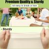imageSmiry Disposable Table Cloth  6 Pack 54 x 108 Inch Waterproof Rectangle Tablecloths for Parties Decorative Plastic Table Cover Leakproof ampamp Sturdy NavyBeige