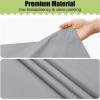 imageSmiry Disposable Table Cloth  6 Pack 54 x 108 Inch Waterproof Rectangle Tablecloths for Parties Decorative Plastic Table Cover Leakproof ampamp Sturdy NavyGrey