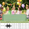 imageSmiry Disposable Table Cloth  6 Pack 54 x 108 Inch Waterproof Rectangle Tablecloths for Parties Decorative Plastic Table Cover Leakproof ampamp Sturdy NavySage Green
