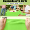 imageSmiry Disposable Table Cloth  6 Pack 54 x 108 Inch Waterproof Rectangle Tablecloths for Parties Decorative Plastic Table Cover Leakproof ampamp Sturdy NavyLime Green