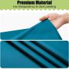 imageSmiry Disposable Table Cloth  6 Pack 54 x 108 Inch Waterproof Rectangle Tablecloths for Parties Decorative Plastic Table Cover Leakproof ampamp Sturdy NavyAqua