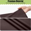 imageSmiry Disposable Table Cloth  6 Pack 54 x 108 Inch Waterproof Rectangle Tablecloths for Parties Decorative Plastic Table Cover Leakproof ampamp Sturdy NavyCoffee