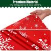 imageSmiry Disposable Table Cloth  6 Pack 54 x 108 Inch Waterproof Rectangle Tablecloths for Parties Decorative Plastic Table Cover Leakproof ampamp Sturdy NavyRed  White