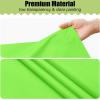 imageSmiry Disposable Table Cloth  6 Pack 54 x 108 Inch Waterproof Rectangle Tablecloths for Parties Decorative Plastic Table Cover Leakproof ampamp Sturdy NavyLime Green