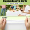 imageSmiry Disposable Table Cloth  6 Pack 54 x 108 Inch Waterproof Rectangle Tablecloths for Parties Decorative Plastic Table Cover Leakproof ampamp Sturdy NavyWhite