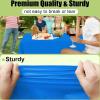 imageSmiry Disposable Table Cloth  6 Pack 54 x 108 Inch Waterproof Rectangle Tablecloths for Parties Decorative Plastic Table Cover Leakproof ampamp Sturdy NavyBlue