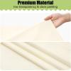 imageSmiry Disposable Table Cloth  6 Pack 54 x 108 Inch Waterproof Rectangle Tablecloths for Parties Decorative Plastic Table Cover Leakproof ampamp Sturdy NavyBeige