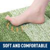 imageSmiry Dog Door Mat for Muddy Paws Absorbs Moisture and Dirt LowProfile Entryway Mat with NonSlip Backing Entry Indoor Outdoor Doormat for Inside Floor 30x20 Inches GreyGreen