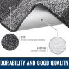 imageSmiry Dog Door Mat for Muddy Paws Absorbs Moisture and Dirt LowProfile Entryway Mat with NonSlip Backing Entry Indoor Outdoor Doormat for Inside Floor 30x20 Inches GreyGrey