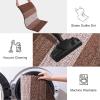 imageSmiry Dog Door Mat for Muddy Paws Absorbs Moisture and Dirt LowProfile Entryway Mat with NonSlip Backing Entry Indoor Outdoor Doormat for Inside Floor 30x20 Inches GreyBrown