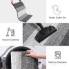 imageSmiry Dog Door Mat for Muddy Paws Absorbs Moisture and Dirt LowProfile Entryway Mat with NonSlip Backing Entry Indoor Outdoor Doormat for Inside Floor 30x20 Inches GreyGrey