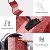 imageSmiry Dog Door Mat for Muddy Paws Absorbs Moisture and Dirt LowProfile Entryway Mat with NonSlip Backing Entry Indoor Outdoor Doormat for Inside Floor 30x20 Inches GreyBurgundy