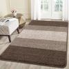 imageSmiry Dog Door Mat for Muddy Paws Absorbs Moisture and Dirt LowProfile Entryway Mat with NonSlip Backing Entry Indoor Outdoor Doormat for Inside Floor 30x20 Inches GreyLight Brown
