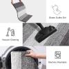 imageSmiry Dog Door Mat for Muddy Paws Absorbs Moisture and Dirt LowProfile Entryway Mat with NonSlip Backing Entry Indoor Outdoor Doormat for Inside Floor 30x20 Inches GreyLight Grey