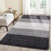 imageSmiry Dog Door Mat for Muddy Paws Absorbs Moisture and Dirt LowProfile Entryway Mat with NonSlip Backing Entry Indoor Outdoor Doormat for Inside Floor 30x20 Inches GreyGrey