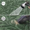 imageSmiry Front Door Mat Indoor Outdoor Entrance Heavy Duty Natural Rubber Trap Dirt and Moisture NonSlip Doormats Low Profile Easy Clean Patio Porch Entryway Mat 295x17 NavyGreen