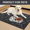 imageSmiry Front Door Mat Indoor Outdoor Entrance Heavy Duty Natural Rubber Trap Dirt and Moisture NonSlip Doormats Low Profile Easy Clean Patio Porch Entryway Mat 295x17 NavyGrey