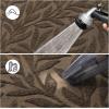 imageSmiry Front Door Mat Indoor Outdoor Entrance Heavy Duty Natural Rubber Trap Dirt and Moisture NonSlip Doormats Low Profile Easy Clean Patio Porch Entryway Mat 295x17 NavyMix Brown