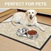 imageSmiry Front Door Mat Indoor Outdoor Entrance Heavy Duty Natural Rubber Trap Dirt and Moisture NonSlip Doormats Low Profile Easy Clean Patio Porch Entryway Mat 295x17 NavyBeige