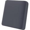 imageSmiry Printed Couch Cushion Covers Stretch Soft Couch Covers for Sofa Washable NonSlip Sofa Slipcover Furniture Protector for Indoor and Outdoor 3 Pack Dark GreyDark Grey