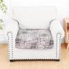 imageSmiry Printed Couch Cushion Covers Stretch Soft Couch Covers for Sofa Washable NonSlip Sofa Slipcover Furniture Protector for Indoor and Outdoor 3 Pack Dark GreyBrown and White