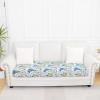 imageSmiry Printed Couch Cushion Covers Stretch Soft Couch Covers for Sofa Washable NonSlip Sofa Slipcover Furniture Protector for Indoor and Outdoor 3 Pack Dark GreyLight Green