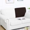 imageSmiry Printed Couch Cushion Covers Stretch Soft Couch Covers for Sofa Washable NonSlip Sofa Slipcover Furniture Protector for Indoor and Outdoor 3 Pack Dark GreyChocolate
