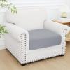 imageSmiry Printed Couch Cushion Covers Stretch Soft Couch Covers for Sofa Washable NonSlip Sofa Slipcover Furniture Protector for Indoor and Outdoor 3 Pack Dark GreyGrey