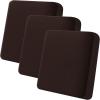 imageSmiry Printed Couch Cushion Covers Stretch Soft Couch Covers for Sofa Washable NonSlip Sofa Slipcover Furniture Protector for Indoor and Outdoor 3 Pack Dark GreyChocolate
