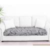 imageSmiry Printed Couch Cushion Covers Stretch Soft Couch Covers for Sofa Washable NonSlip Sofa Slipcover Furniture Protector for Indoor and Outdoor 3 Pack Dark GreyGrey and Black