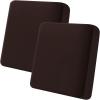 imageSmiry Printed Couch Cushion Covers Stretch Soft Couch Covers for Sofa Washable NonSlip Sofa Slipcover Furniture Protector for Indoor and Outdoor 3 Pack Dark GreyChocolate