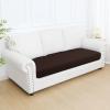 imageSmiry Printed Couch Cushion Covers Stretch Soft Couch Covers for Sofa Washable NonSlip Sofa Slipcover Furniture Protector for Indoor and Outdoor 3 Pack Dark GreyChocolate