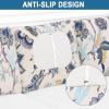 imageSmiry Printed Couch Cushion Covers Stretch Soft Couch Covers for Sofa Washable NonSlip Sofa Slipcover Furniture Protector for Indoor and Outdoor 3 Pack Dark GreyBeige