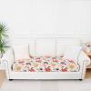 imageSmiry Printed Couch Cushion Covers Stretch Soft Couch Covers for Sofa Washable NonSlip Sofa Slipcover Furniture Protector for Indoor and Outdoor 3 Pack Dark GreyOrange