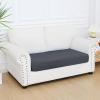 imageSmiry Printed Couch Cushion Covers Stretch Soft Couch Covers for Sofa Washable NonSlip Sofa Slipcover Furniture Protector for Indoor and Outdoor 3 Pack Dark GreyDark Grey