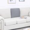 imageSmiry Printed Couch Cushion Covers Stretch Soft Couch Covers for Sofa Washable NonSlip Sofa Slipcover Furniture Protector for Indoor and Outdoor 3 Pack Dark GreyGrey