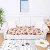 imageSmiry Printed Couch Cushion Covers Stretch Soft Couch Covers for Sofa Washable NonSlip Sofa Slipcover Furniture Protector for Indoor and Outdoor 3 Pack Dark GreyOrange