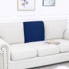 imageSmiry Printed Couch Cushion Covers Stretch Soft Couch Covers for Sofa Washable NonSlip Sofa Slipcover Furniture Protector for Indoor and Outdoor 3 Pack Dark GreyNavy