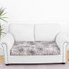 imageSmiry Printed Couch Cushion Covers Stretch Soft Couch Covers for Sofa Washable NonSlip Sofa Slipcover Furniture Protector for Indoor and Outdoor 3 Pack Dark GreyBrown and White