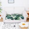 imageSmiry Printed Couch Cushion Covers Stretch Soft Couch Covers for Sofa Washable NonSlip Sofa Slipcover Furniture Protector for Indoor and Outdoor 3 Pack Dark GreyGreen